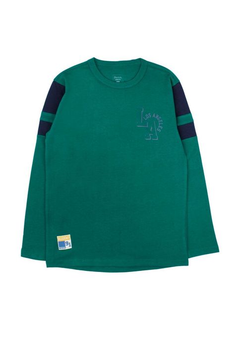 Polera junior niño franjas academy 328b-0