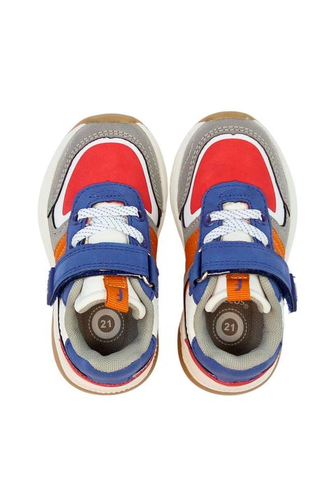 Zapatilla sport velcro elástico principiante niño 831-2