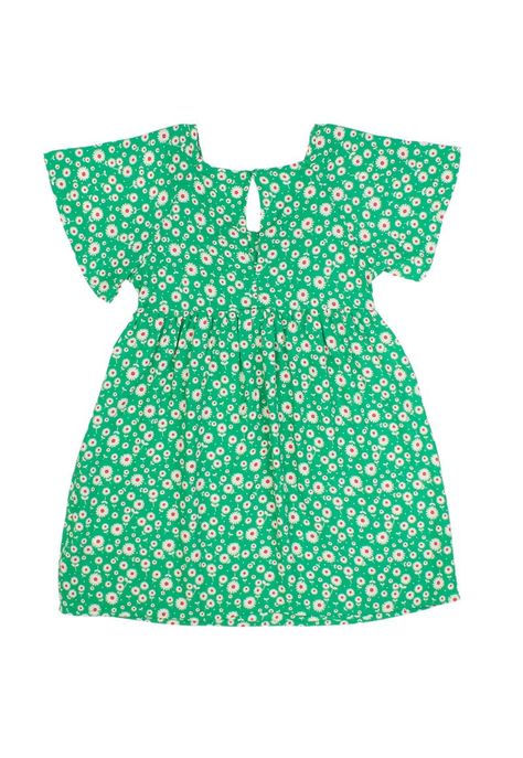 Vestido kids niña canesú oasis 321-1