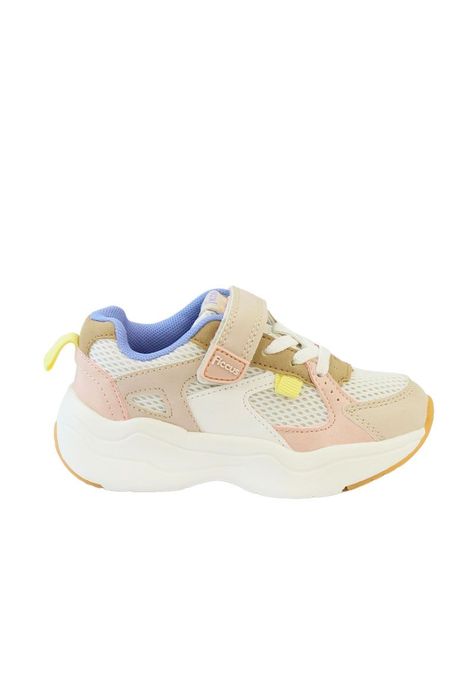 Zapatilla sport velcro elástico kids niña 875-0