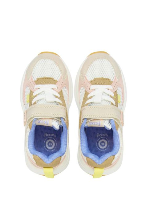 Zapatilla sport velcro elástico kids niña 875-2
