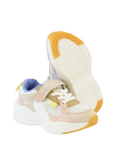 Zapatilla sport velcro elástico kids niña 875-3