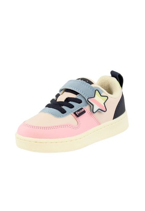 Zapatilla urbana velcro elástico kids niña 843-1