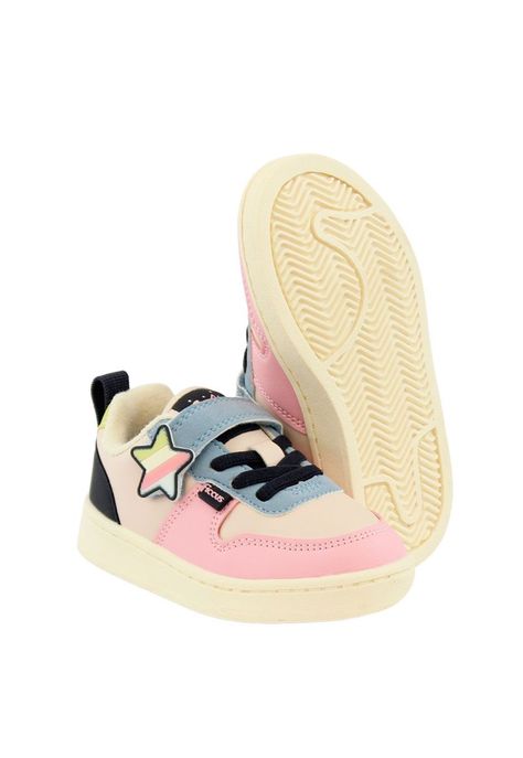 Zapatilla urbana velcro elástico kids niña 843-3