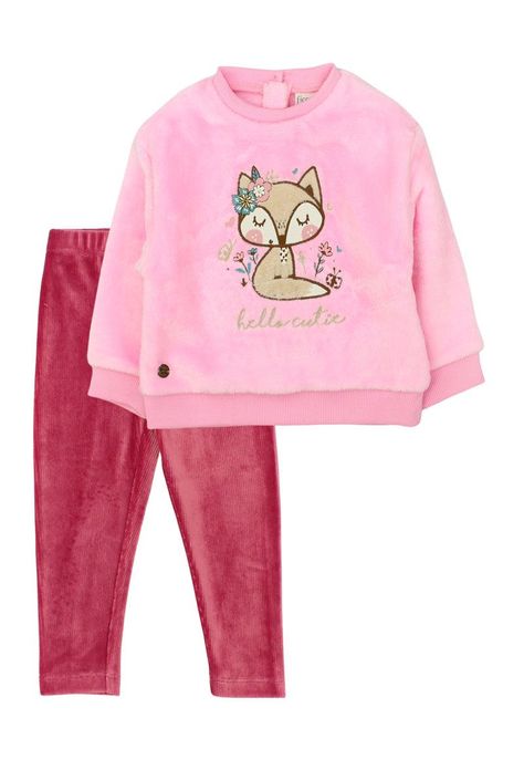 Conjunto bebé niña foresta 211-0