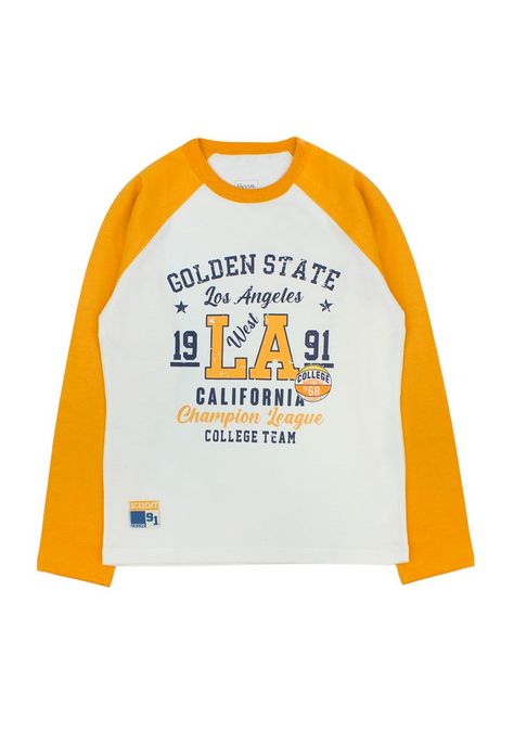 Polera junior niño manga  raglan academy 325b-0
