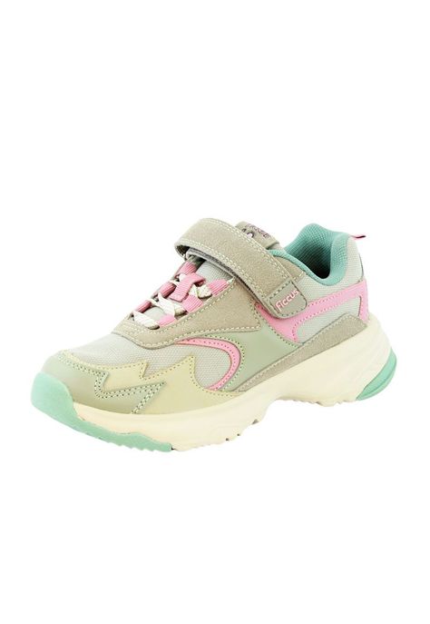 Zapatilla sport velcro elástico junior niña 896-1