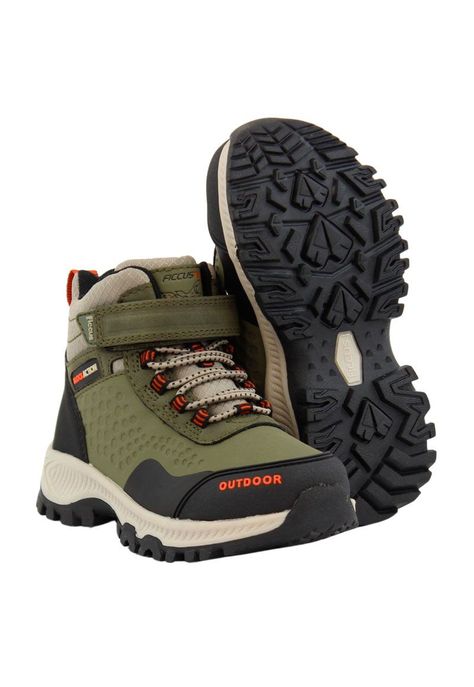 Zapatilla ficcustex block action caña velcro elástico kids niño 877-3
