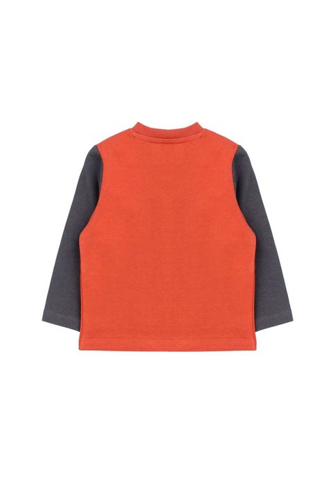 Polera bebé niño bicolor foresta 141-1