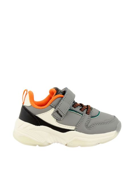 Zapatilla sport velcro elástico kids niño 945-0