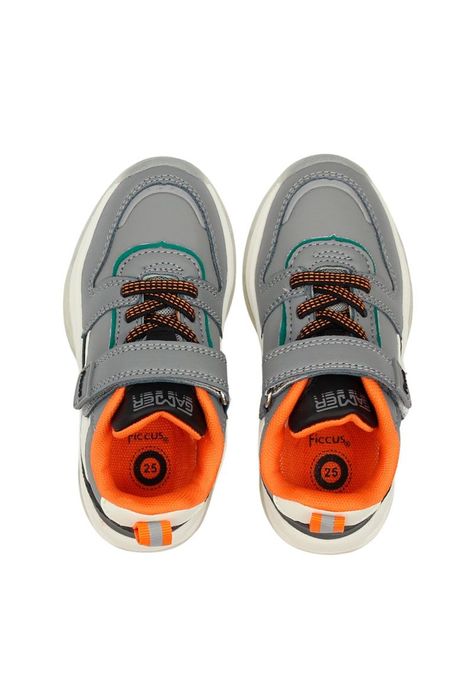 Zapatilla sport velcro elástico kids niño 945-2