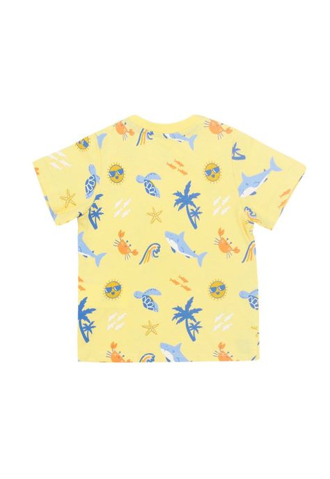 Polera bebé niño estampado malibu 147-1