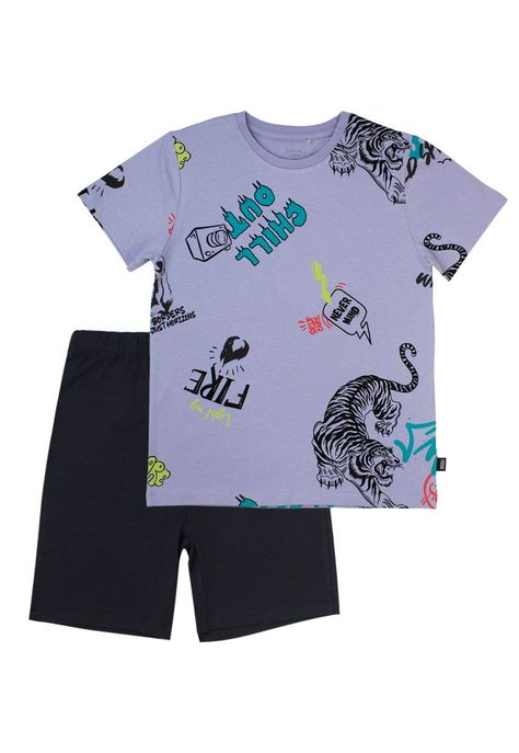 Pijama junior niño rapport cool 381-0