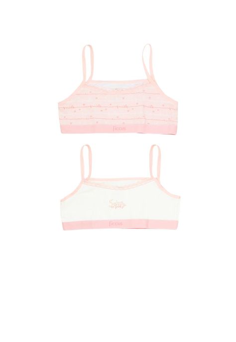 Pack doble sosten kids niña 653b-0