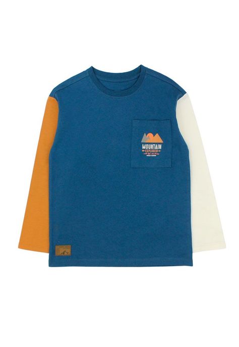 Polera kids niño bicolor foresta 232b-0
