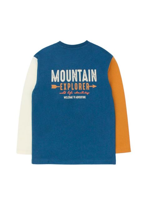 Polera kids niño bicolor foresta 232b-1