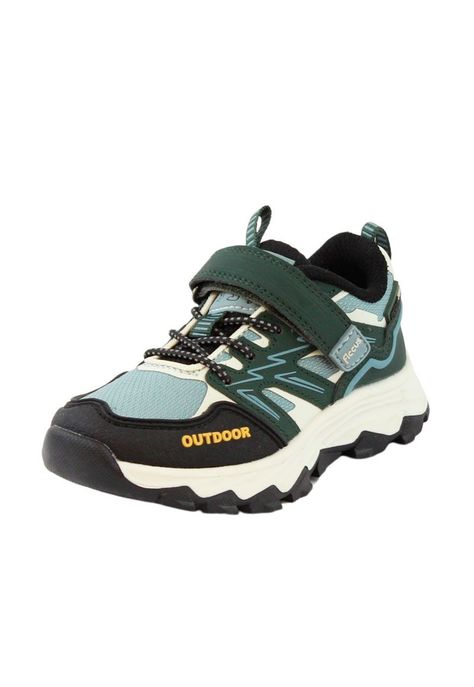 Zapatilla ficcustex velcro baja elástico kids niño 879-1