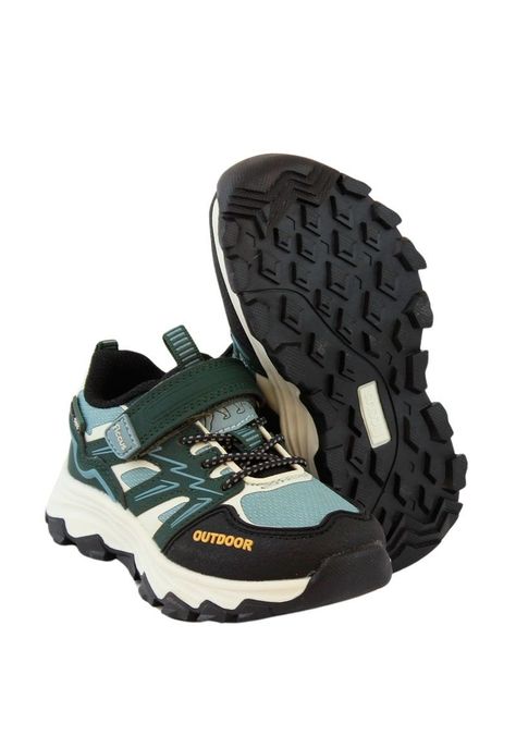 Zapatilla ficcustex velcro baja elástico kids niño 879-3