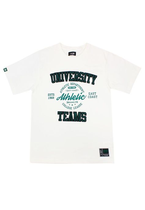 Polera teens niño bordada academy 503-0