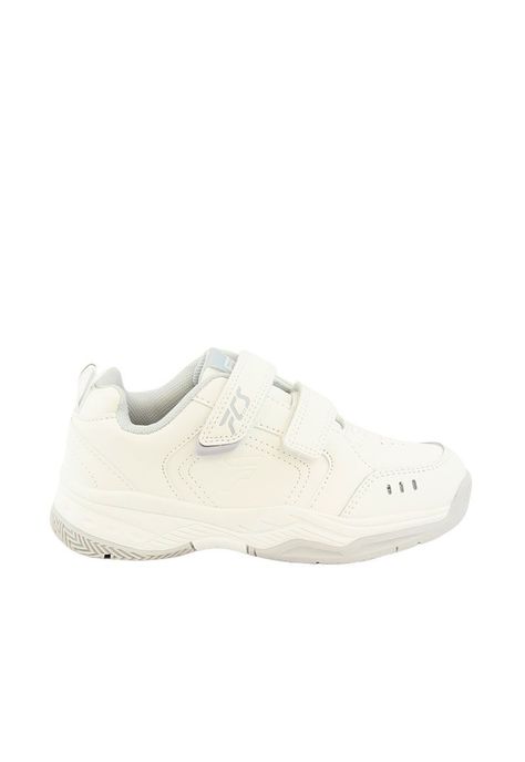 Zapatilla escolar basica blanca 926-0