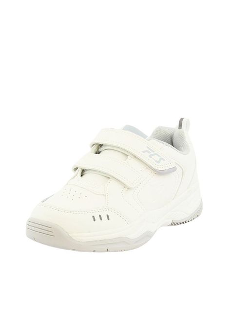 Zapatilla escolar basica blanca 926-1