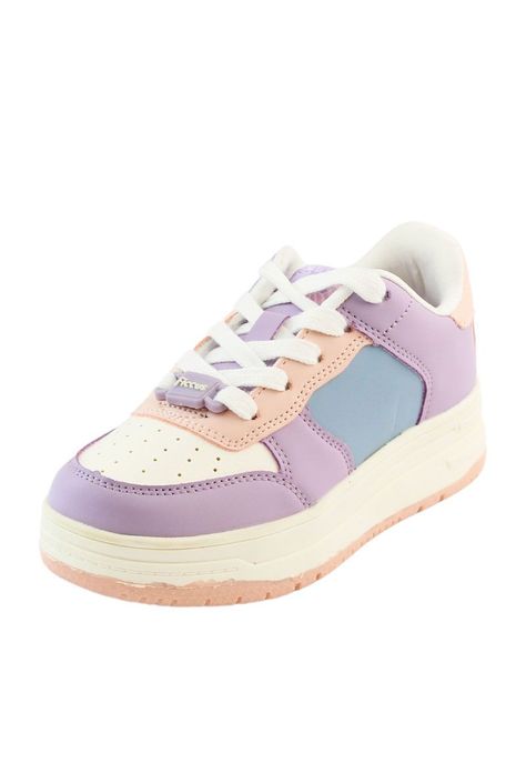 Zapatilla urbana cordón a correr niña 906b-1