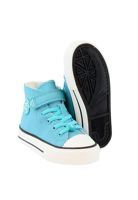 Zapatilla day to day caña velcro elástico niña 942y-3