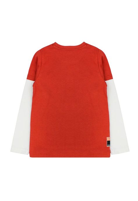 Polera kids niño doble manga academy 226-1