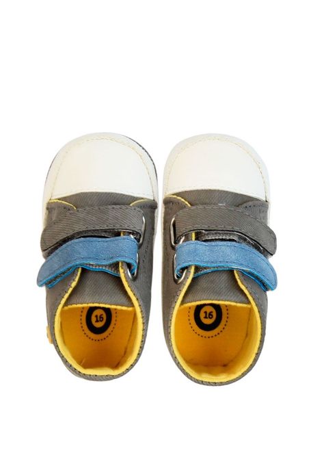 Zapatilla urbana 2 velcros newborn niño 822-1