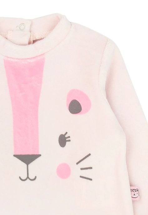 Conjunto newborn niña plush kitty 124-2