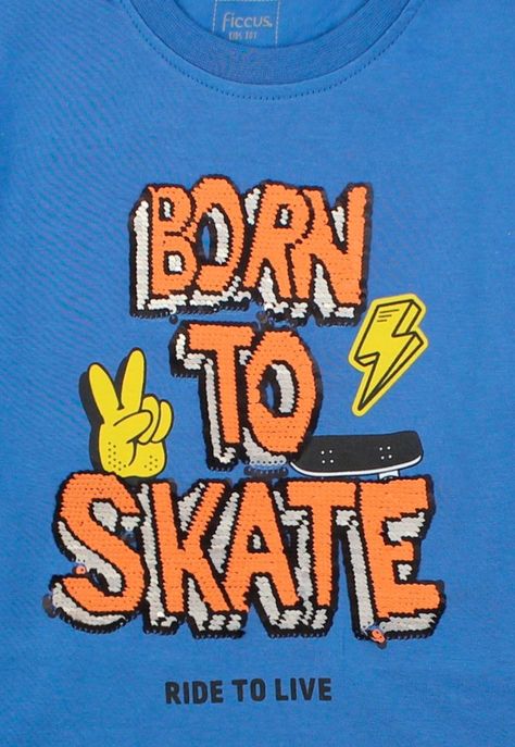 Polera kids niño lentejuelas day to day 726 W24c-2