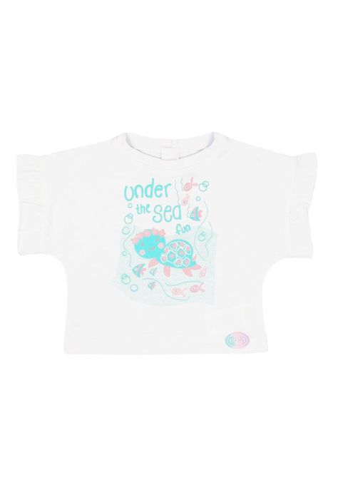 Polera bebé niña glitter malibu 187-0
