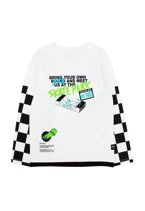 Polera kids niño doble manga liberty 223-0