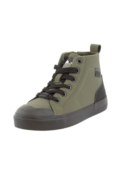 Zapatilla urbana caña velcro elástico junior niño 909-1