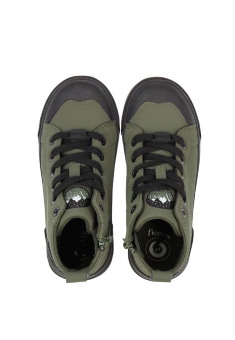 Zapatilla urbana caña velcro elástico junior niño 909-2