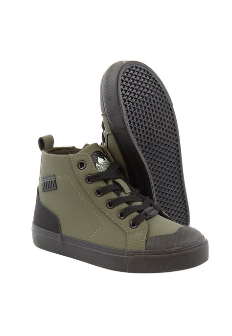 Zapatilla urbana caña velcro elástico junior niño 909-3