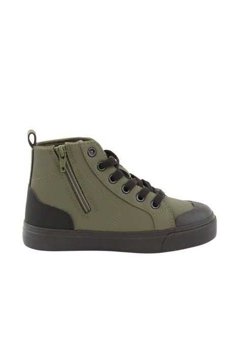 Zapatilla urbana caña velcro elástico junior niño 909-4