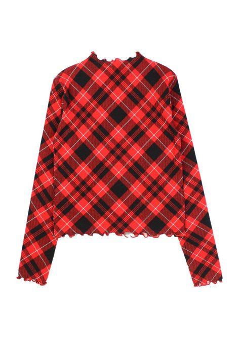 Polera junior niña escocesa liberty 359-1