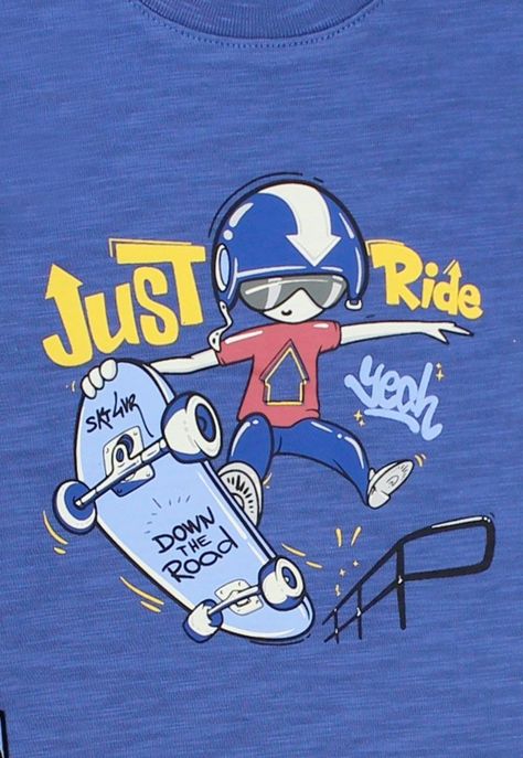 Polera bebé niño slub move 142-2