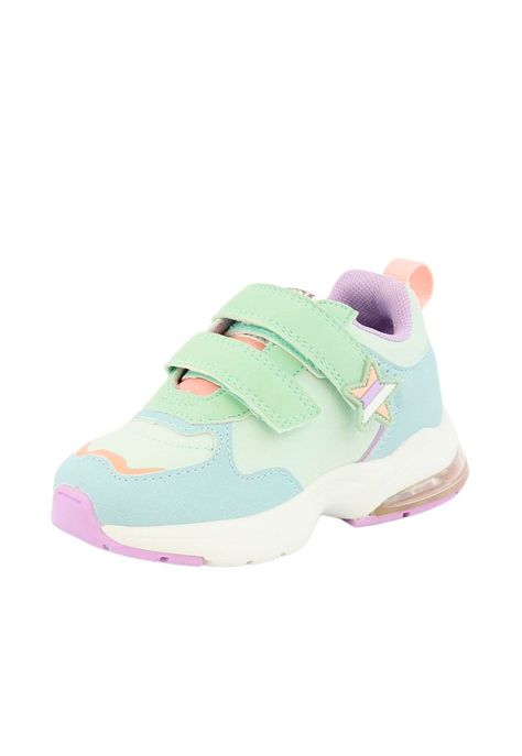 Zapatilla sport velcro elástico kids niña 849-1