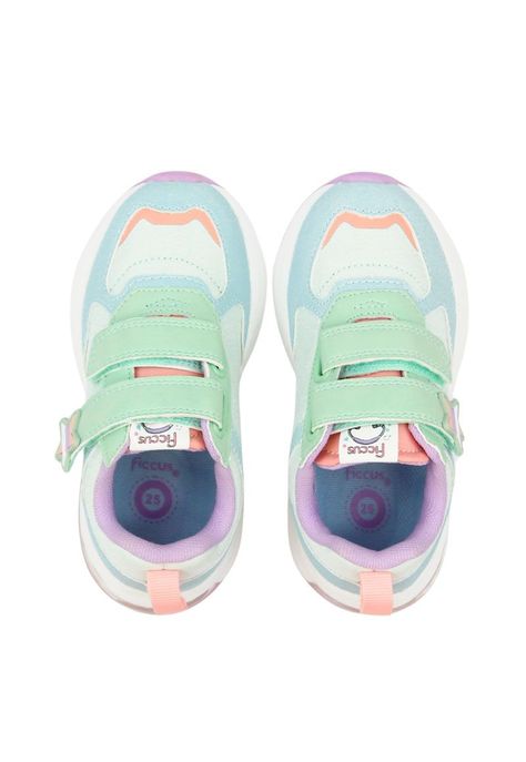 Zapatilla sport velcro elástico kids niña 849-2