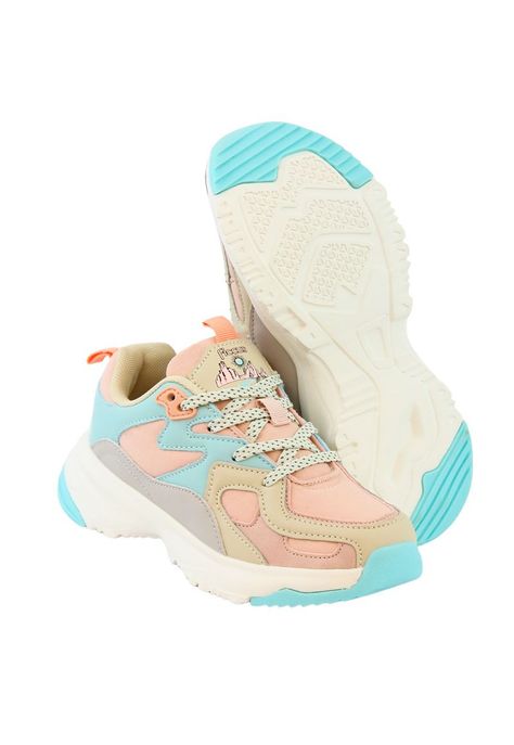 Zapatilla sport cordón junior niña 895-3