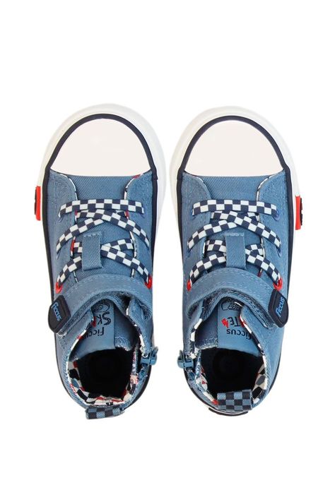 Zapatilla urbana caña velcro elástico kids niño 885-2