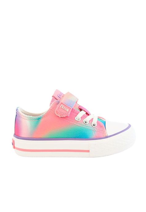 Zapatilla urbana velcro elástico kids niña 864-0