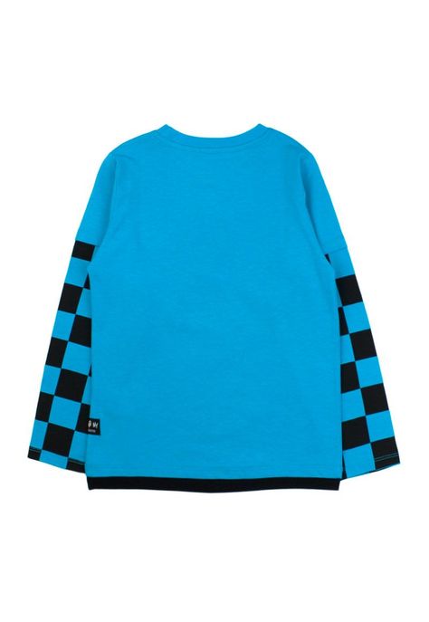 Polera kids niño doble manga liberty 223 W24-1