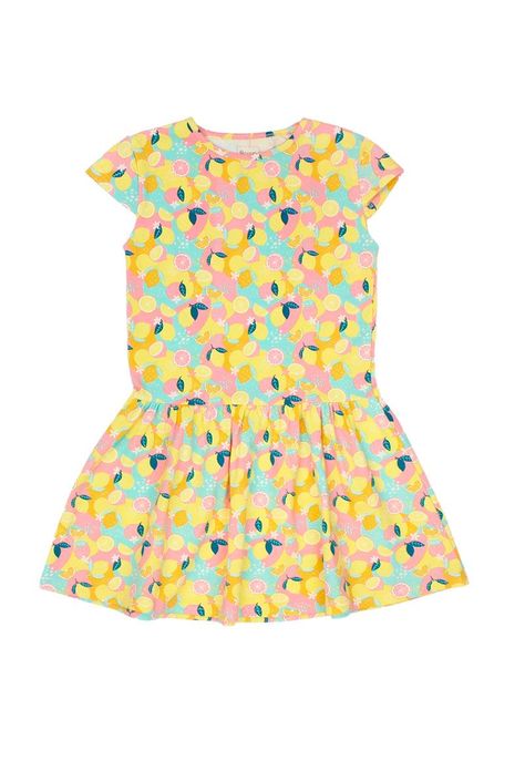 Vestido kids niña estampado day to day 757-0