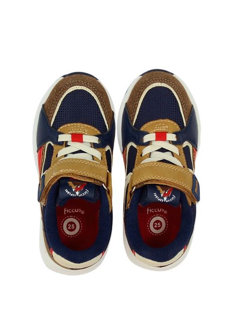 Zapatilla sport velcro elástico kids niño 870-2