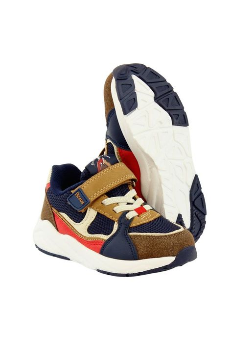 Zapatilla sport velcro elástico kids niño 870-3