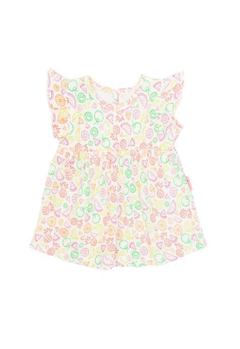 Vestido newborn niña algodón colorful 133-0