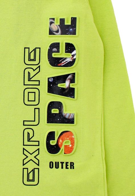 Polera kids niño space cosmic 237-2
